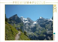 Calvendo Puzzle Alpine Road | 1000 Pieces, Finished Size 25.2 × 18.9 In (64 × 48