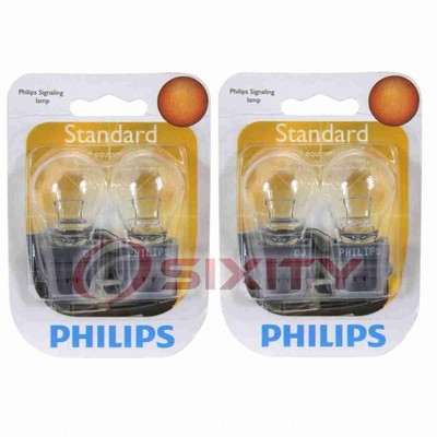 2 pc Philips Cornering Light Bulbs for Nissan Maxima Quest 2004-2009 nk
