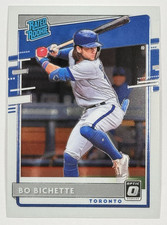 2020 Donruss Optic Bo Bichette 37 RC Rated Rookie Blue Jays