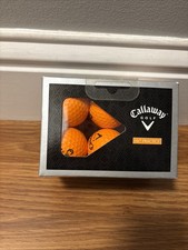 12 Pack Callaway HX Soft Flite Golf Orange Balls New In Original 2007 Box NIB