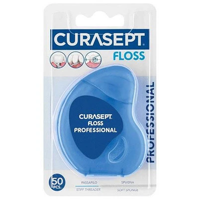 Curasept Professional Floss Pre Cut 50 Pieces