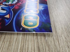 USED AUTHENTIC MANUAL ONLY - NO GAME INCLUDED -) SONIC CD (- SEGA CD