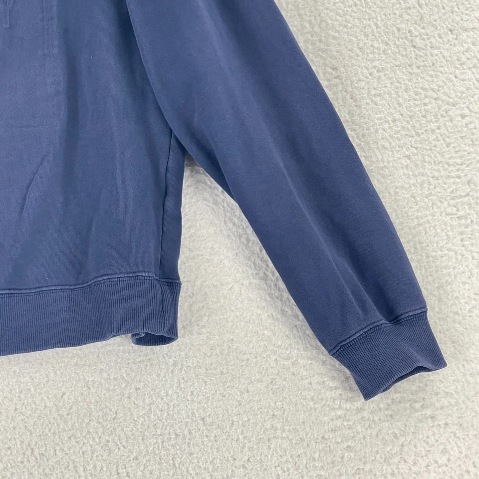 Suéter tejido Ceremonia de Apertura en Relieve para Mujer Azul Medio Manga Larga Cuello Redondo Foto 4 de 4