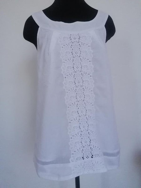Women Banana Republic Shirt White 40 / L / 48 #5OM9
