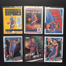 Ausar Thompson - 6 Card Rookie Lot - Detroit Pistons - RC