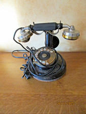 Téléphone ERICSON à courte colonne avec cadran combiné et écouteur