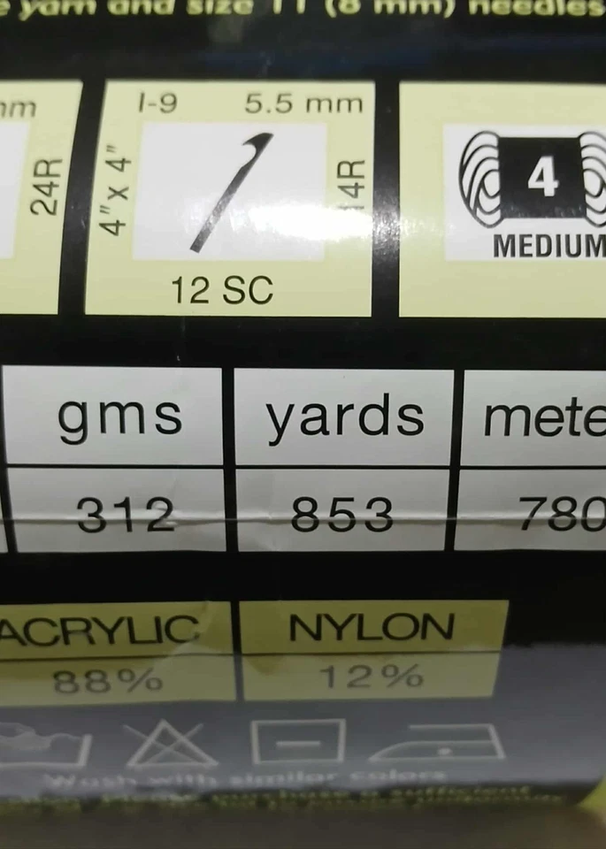 Hilo de madeja Sensations Rainbow Boucle tejer ganchillo camello Foto 3 de 3