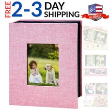 Photo Album 4x6 with 200 Pockets, Slip-in Picture Albums, Linen Cover Memory ...