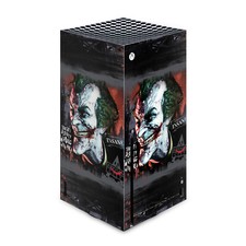 OFFICIAL BATMAN ARKHAM CITY GRAPHICS VINYL SKIN DECAL FOR XBOX SERIES X CONSOLE