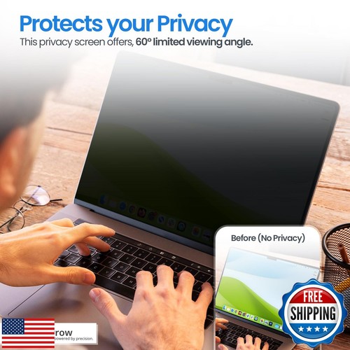 Magnetic Privacy Screen for MacBook Pro 14 inch (2021-2025 M1-M4 Max), Anti-G - Photo 4/5