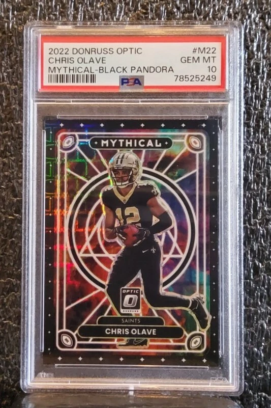 Chris Olave Panini Donruss Optic Mythical #M22 Black Pandora