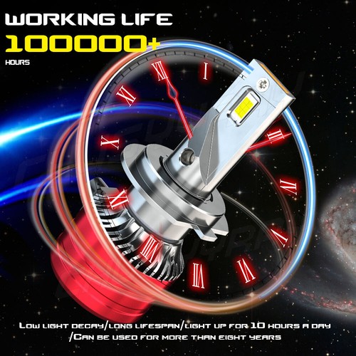 For Chrysler Crossfire 2004-2008 Combo 6x LED Headlight + Fog Light Bulbs Kit - Bild 8 von 18