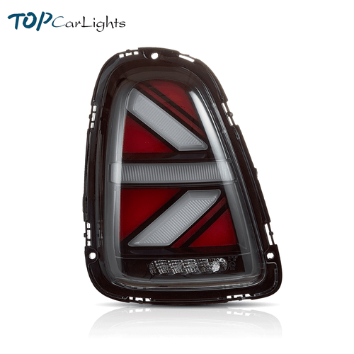 VLAND Clear LED Tail Lights For 2007-13 BMW Mini Cooper R55 R56 R57 W/Animation - Picture 2 of 16