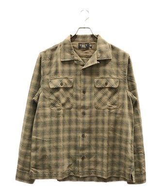 RRL CARTER CAMP LONG SLEEVE SPORT SHIRT