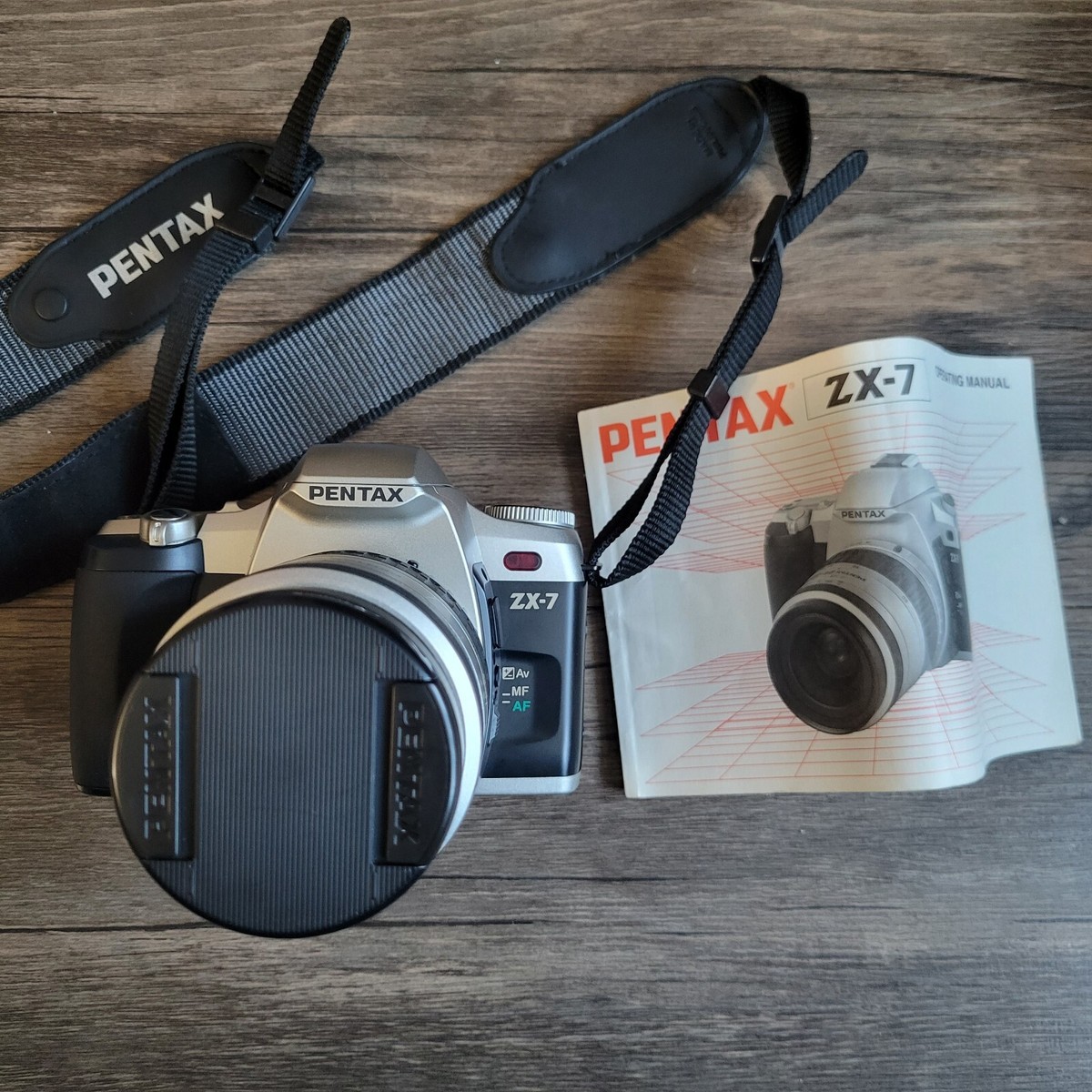 Vintage Pentax ZX-7 35mm Film Camera Promaster 28-80mm f/3.5-5.6