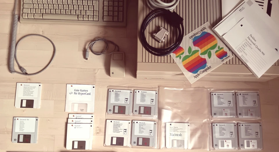 Macintosh IIx|Apple Keyboard II|M0487|Apple Desktop Bus™ Mouse|G5431|+Zubehör!!! - Bild 3 von 4