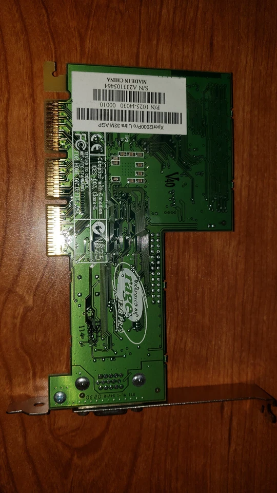 Xpert2000Pro Ultra 32mb AGP video card- ATI RAGE 128 PRO 1025-14030 - Image 2 of 3