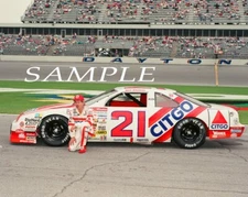 NEIL BONNETT #21 CITGO FORD AT DAYTONA 8X10 GLOSSY PHOTO #5Q