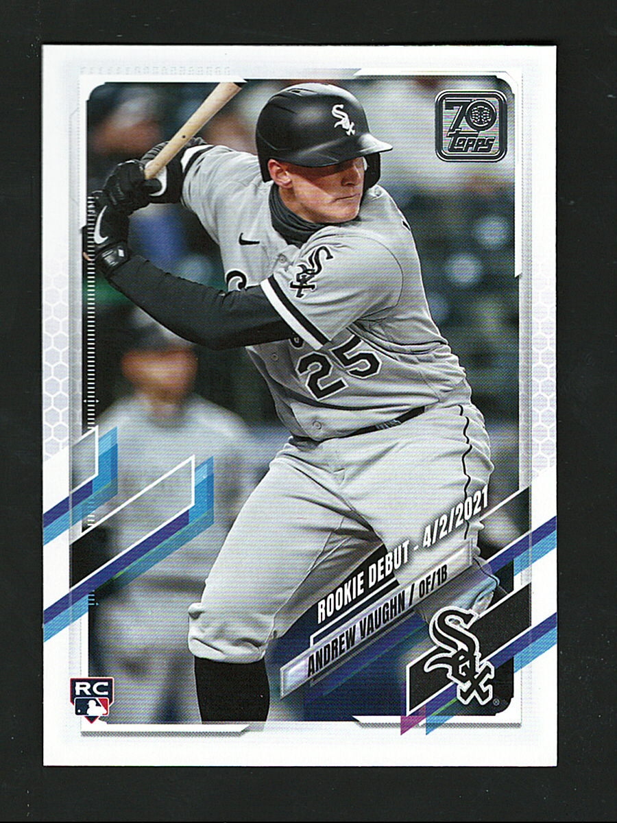 Andrew Vaughn Rookie 2021 Topps Update #US140 Baseball Card | eBay