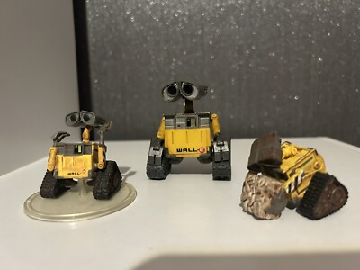 Seltene Mini Wall E Figuren X3