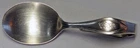 Vintage Towle Sterling Silver Sterling Silver Baby Spoon, Curved Handle, Monos