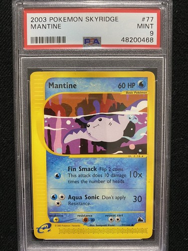 Mantine graded PSA 9 for sale on eBay