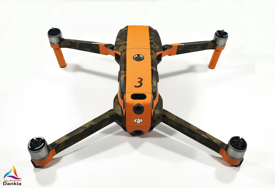 DJI MAVIC 2 PRO/ZOOM- SKIN - DESIGN - CAMORANGE - 3-5 Batterien - Drohne - Bild 3 von 4