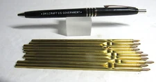 10 SkilCraft U.S. Government Retractable Ballpoint Pen REFILLS Medium Point+PEN