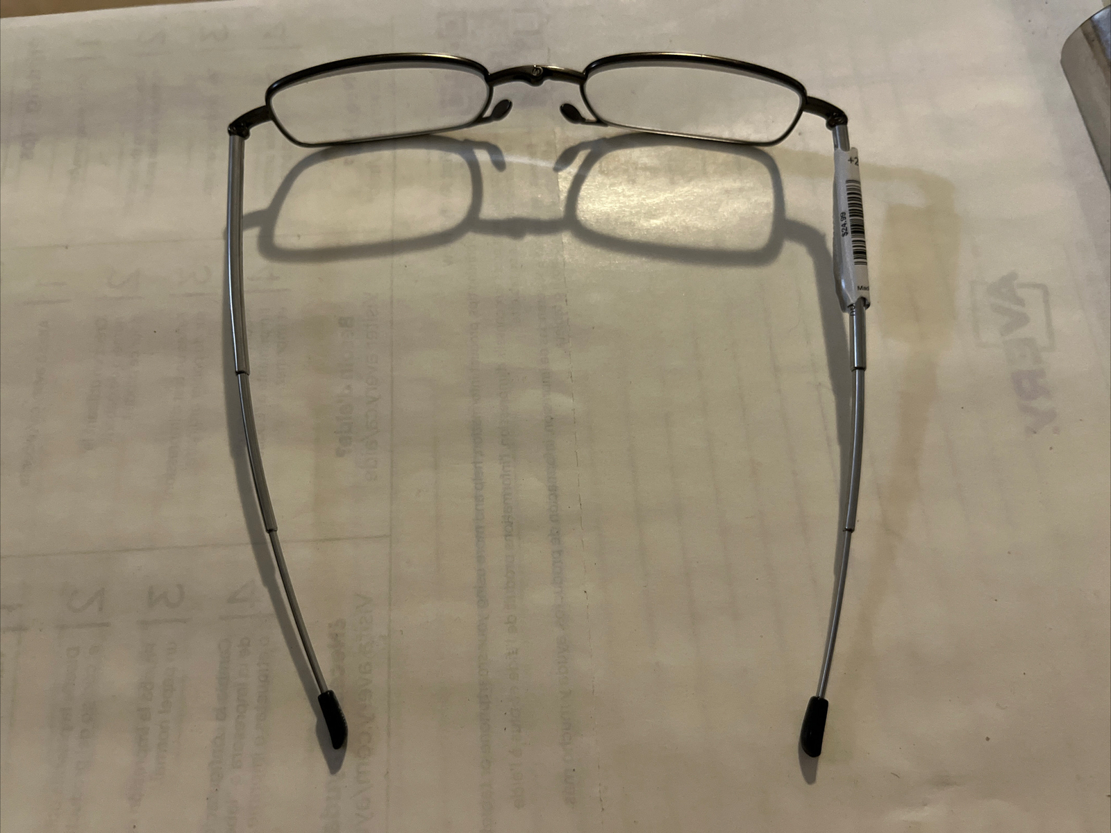 Foster Grant Folding Reading Glasses Gideon black/sliver Pick Strength +++ eBay
