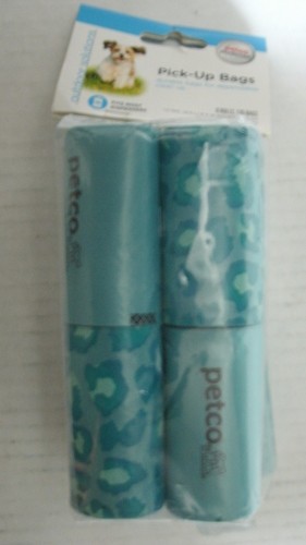 Petco Preferred Bags on a Roll 120 ct 8 Rolls in Mint Green Camouflage