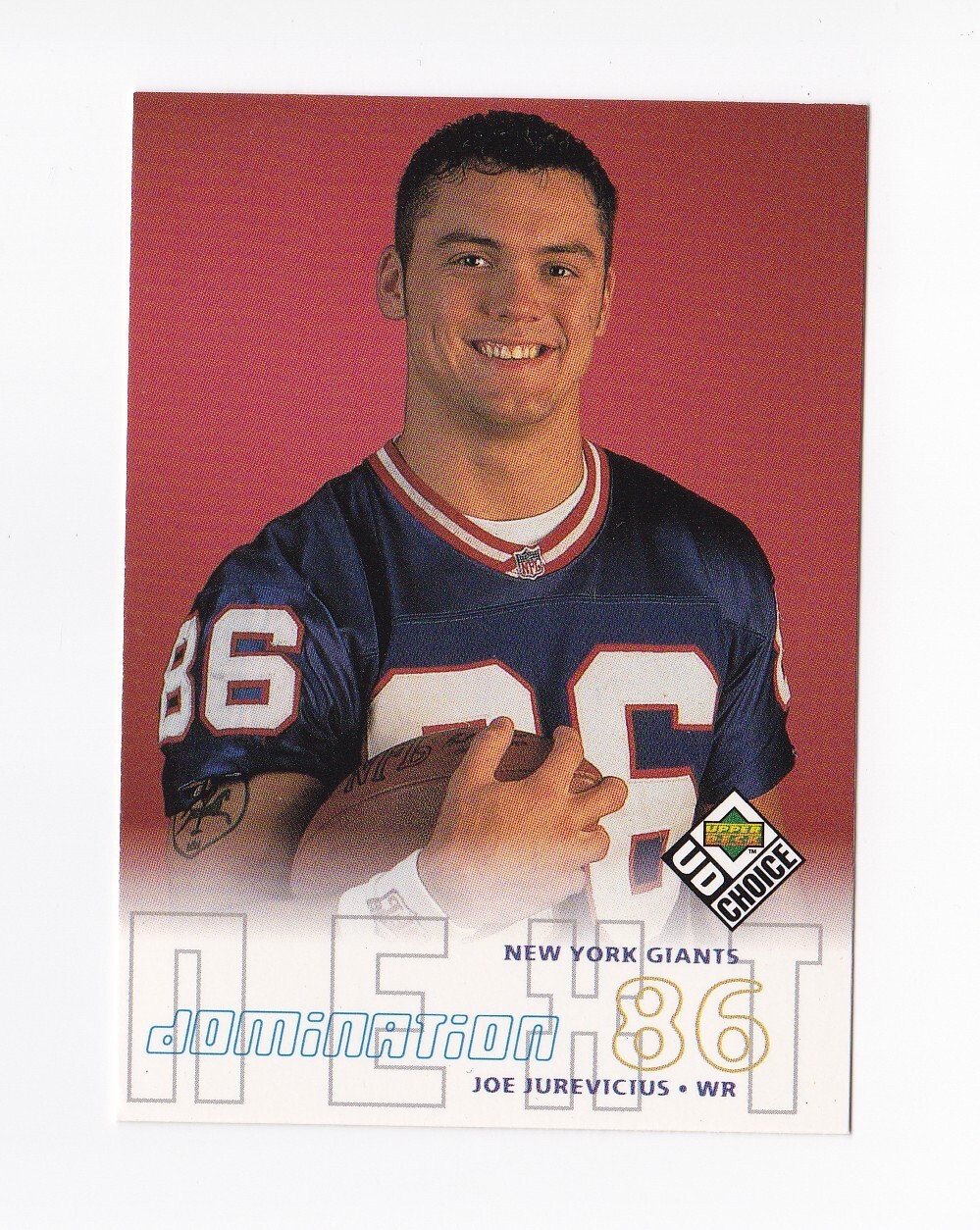 1998 UD Choice Football Pick List RC Patriots Seahawks Bills Bears Rams