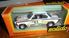 Solido Gam 2 No. 25 BMW 30 CSL 1/43 Scale France In Box