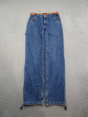 Vintage Y2K Rue21 Baggy Wide Leg Carpenter Jeans Women's Size 2 Skater Grunge