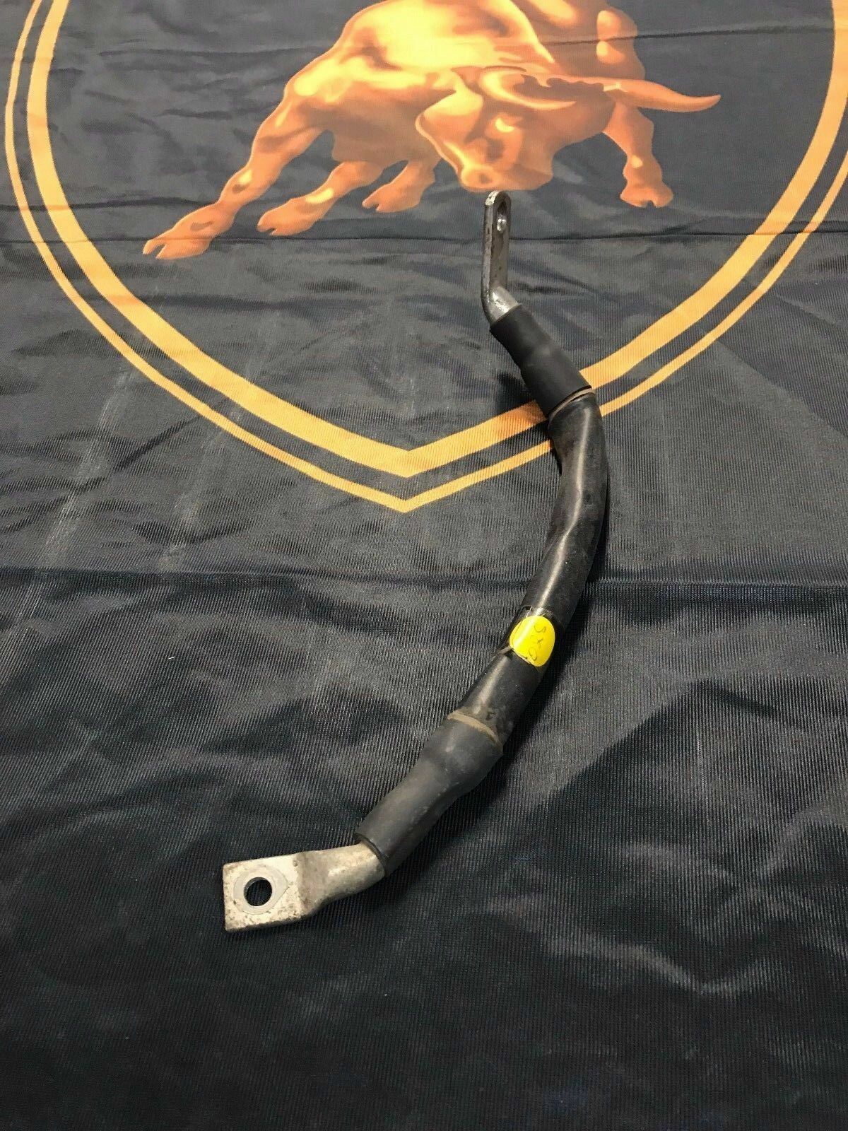 LAMBORGHINI MURCIELAGO & LP640 BATTERY GROUND CABLE WIRE OEM 410971227