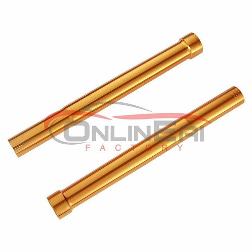 Front Outer Fork Tubes Pipes For YAMAHA YZF-R1M R1M 2015-2019 2017 Gold Aluminum - Foto 2 di 5