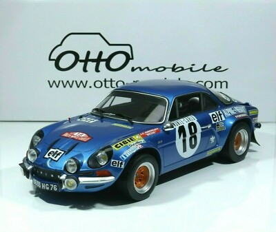 Renault ALPINE A110 1800 Gr. IV #18 Rallye Monte Carlo 1973 Renault ALPINE A110 1800 Gr. IV #18 Rallye Monte Carlo 1973