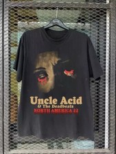 NEW Uncle Acid And The Deadbeats Tour Poster Band Unisex T-shirt All Sizes