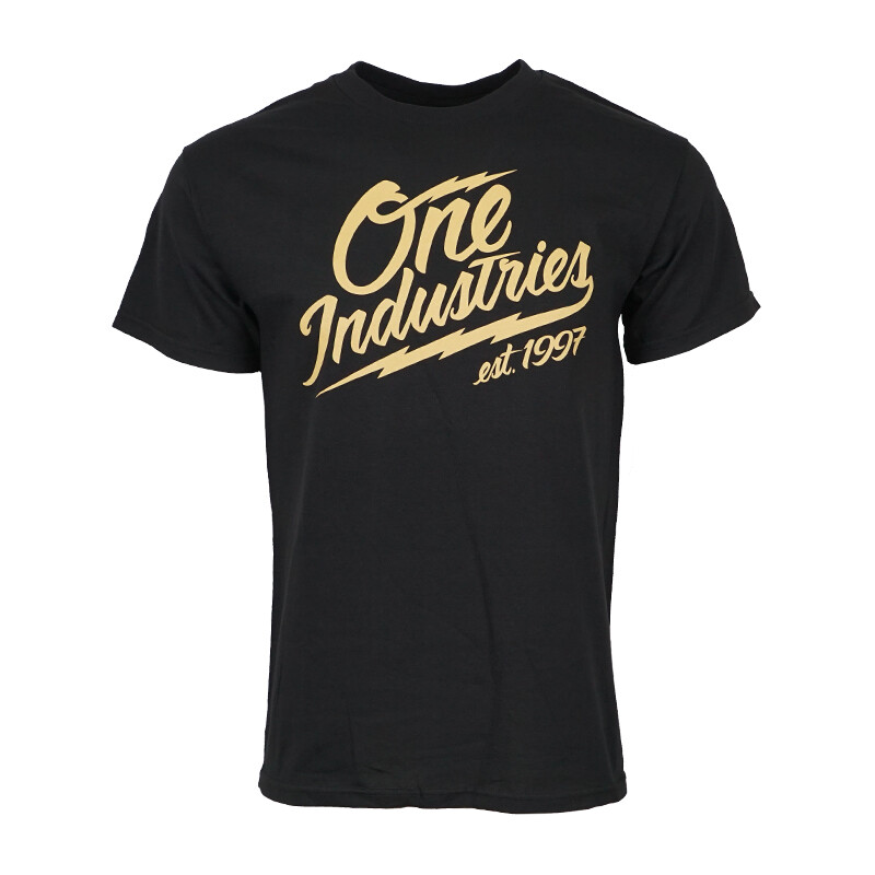 МУЖСКАЯ ЧЕРНАЯ ФУТБОЛКА ONE INDUSTRIES ROLLING THUNDER