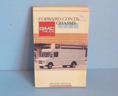 91 1991 GMC Forward Control Chassis owners manual | eBay