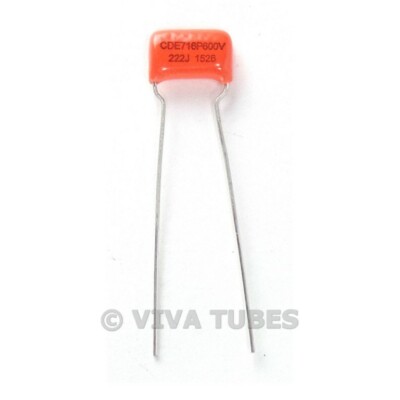Condensatore Condensatore Sprague Orange Drop Capacitor 715P 0.022 - Foto 8