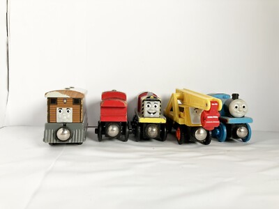 Lot 5 Thomas & Friends Wooden Train THOMAS SODOR LINE CABOOSE SALTY KEVIN TOBY