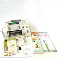CRICUT CRV001 Cutting Machine Bundle George/Shapes Sampler Cartridge Mat tools