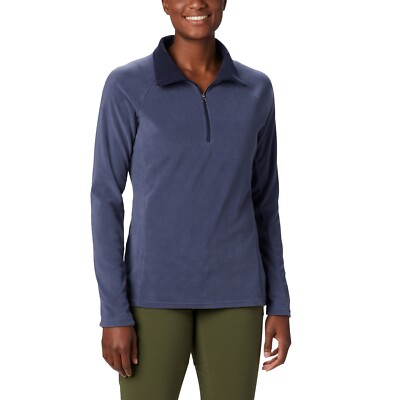 Fleece-Sweatshirt Damen, Columbia Glacial IV Half Zip Fleece, Dunkelblau
