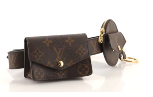 限定品◆関税無【LOUIS VUITTON】ベルト デイリー multi pocket 100% AUTHENTIC LOUIS VUITTON DAILY MULTI POCKET BELT SIZE 28
