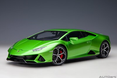LAMBORGHINI HURACAN EVO VERDE SELVANS GREEN 1:18 by AUTOart 79215