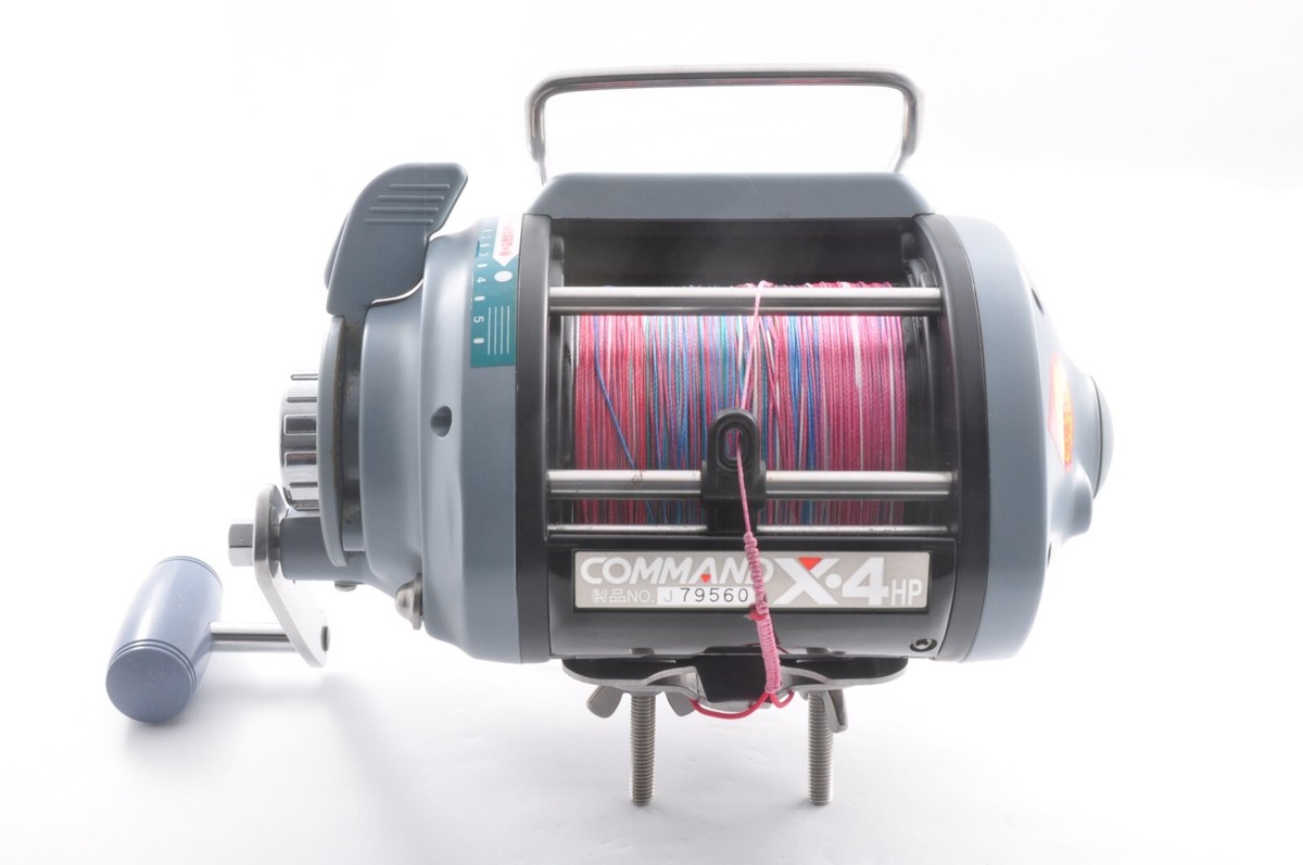 Miya Epoch Command X-4 CX-4 HP Near Mint Electric Fishing