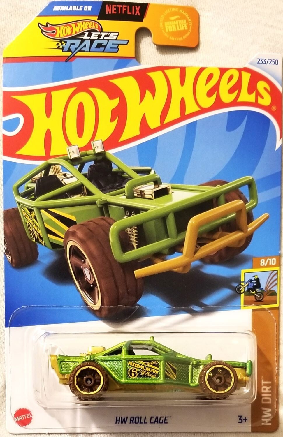 Hot Wheels - 2024 HW Dirt 8/10 HW Roll Cage 233/250 (BBHTB30)
