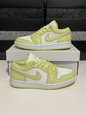 New WMNS Nike Air Jordan 1 Low SE “Limelight” DH9619-103 Women Size 7 RARE Shoes