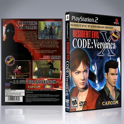 Resident Evil Code Veronica Dreamcast Reproduction Case