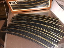 Tyco Exclusive Tru-Steel Track 10 Curve Track New In Box